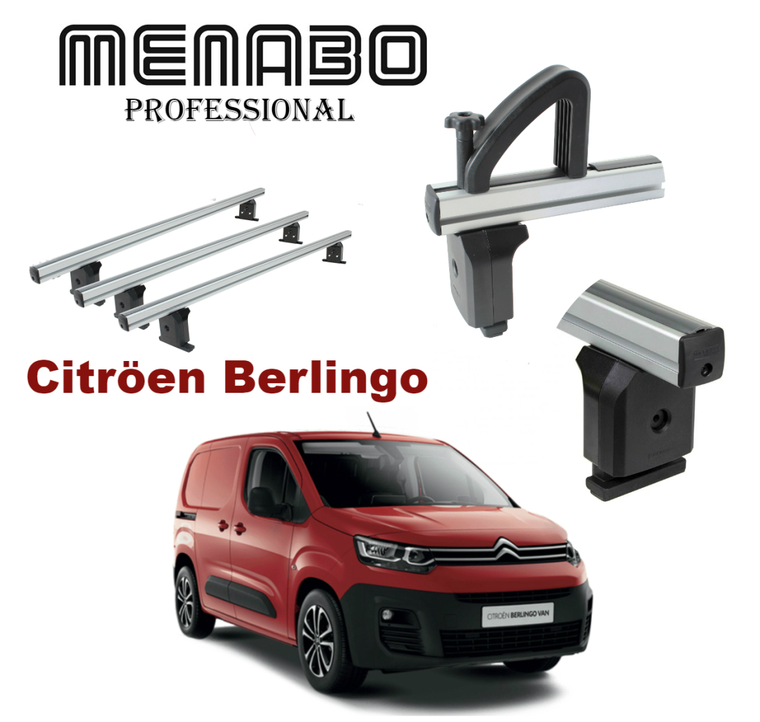 KROVNI NOSAČI ZA CITROËN BERLINGO II + GRANIČNICI